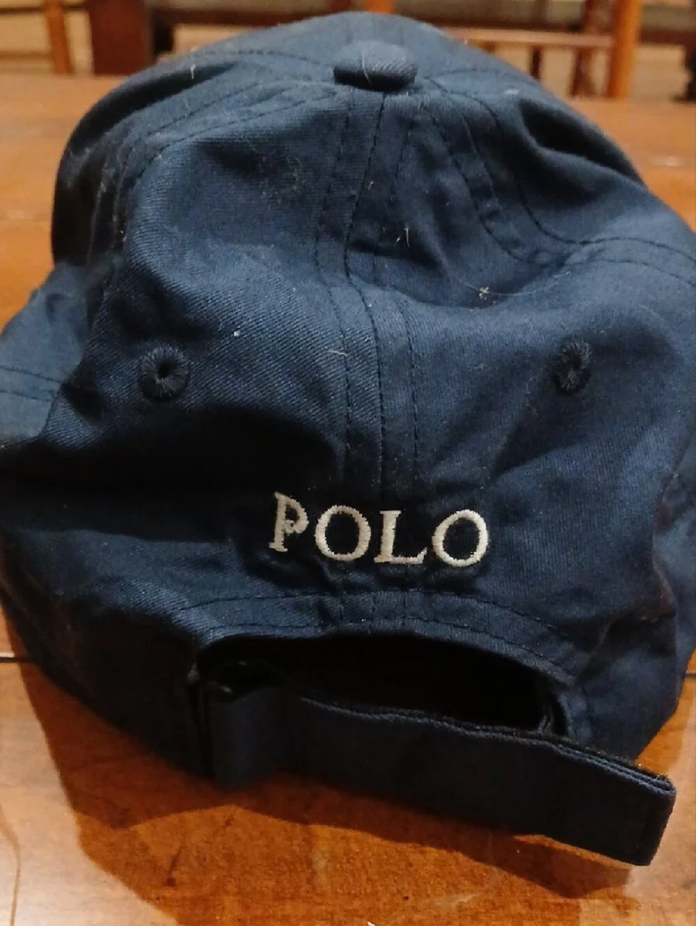 Polo by Ralph Lauren Navy Embroidered Polo Player Cap